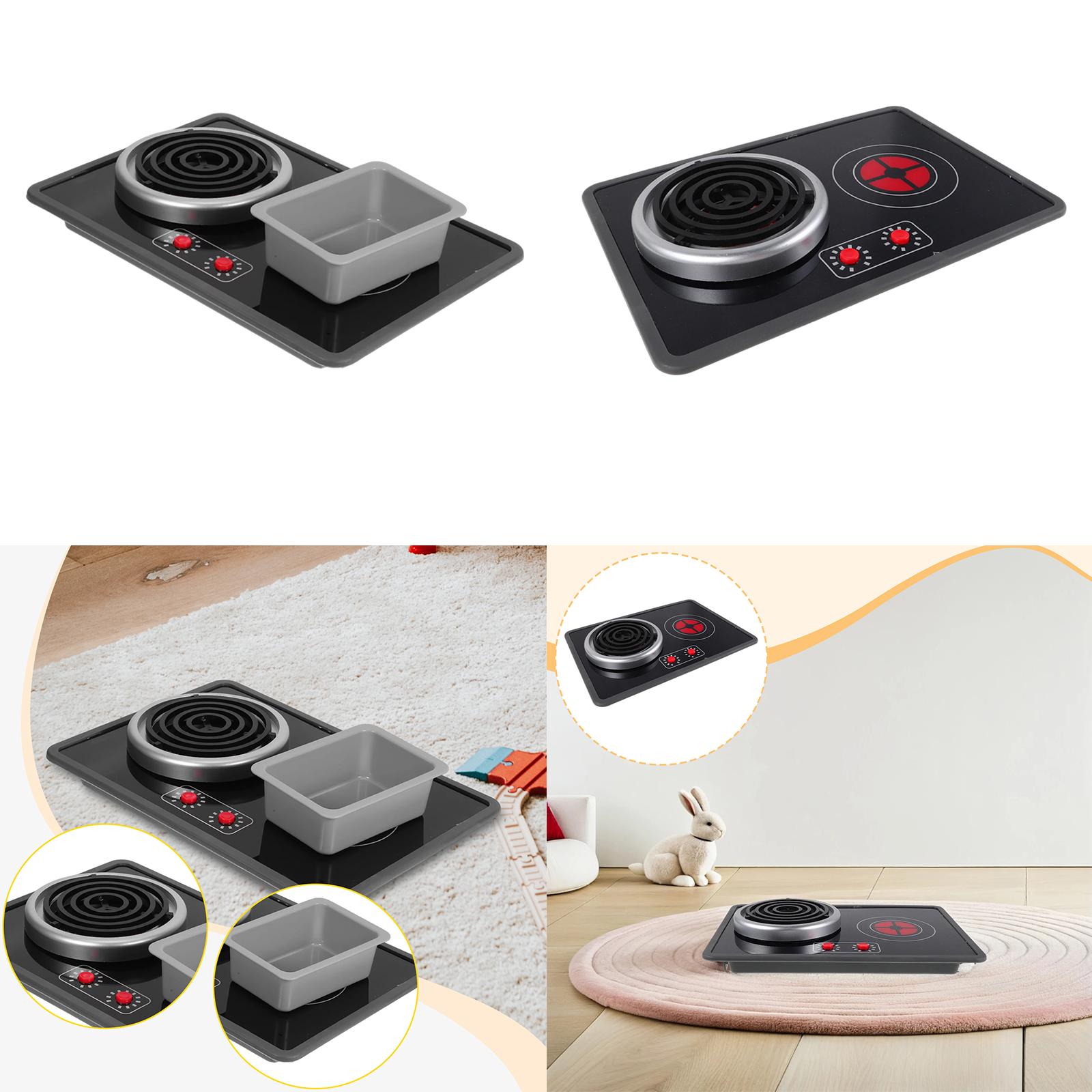 Kitchen Appliances Toys - キッズキッチンおもちゃ ストーブおもちゃ ライトとサウンド付き、調理器具リアルなごっこ遊び学習おもちゃ ロールプレイ 子供、女の子、男の子向け
