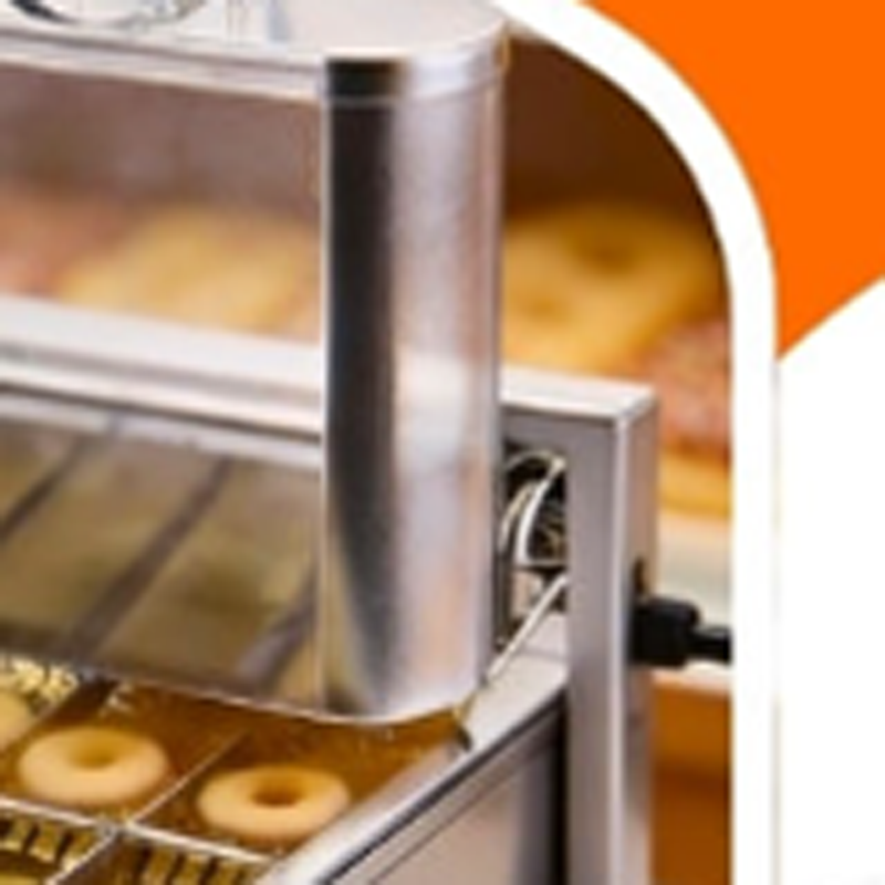Donut Maker Mini - ホテル機器 ステンレス製ドーナツフライヤー 110V 220V 4列 デジタル自動業務用ミニドーナツマシン