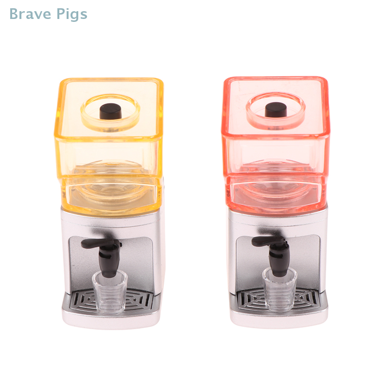 Kitchen Appliances Toys - ミニチュアウォーターディスペンサー,水を入れるための道具,キッチン家電,装飾アクセサリー,おもちゃのふり