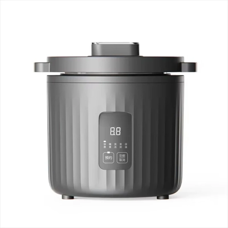 Slow Cooker Ceramic - 1L小型ミニ炊飯器 110V スープマシン スロークッカー セラミック
