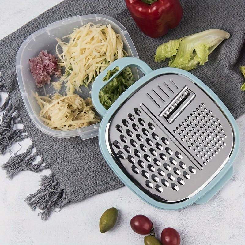 1pc チーズおろし金 コンテナと蓋とピーラーセット付き - - Kitchen Appliances Combo のレビューと価格