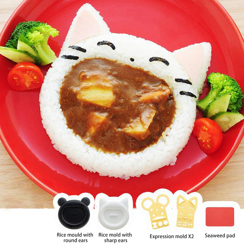 かわいい漫画の寿司型装飾カッター、bentomaker、サン - Kitchen Appliances Garage のレビューと価格