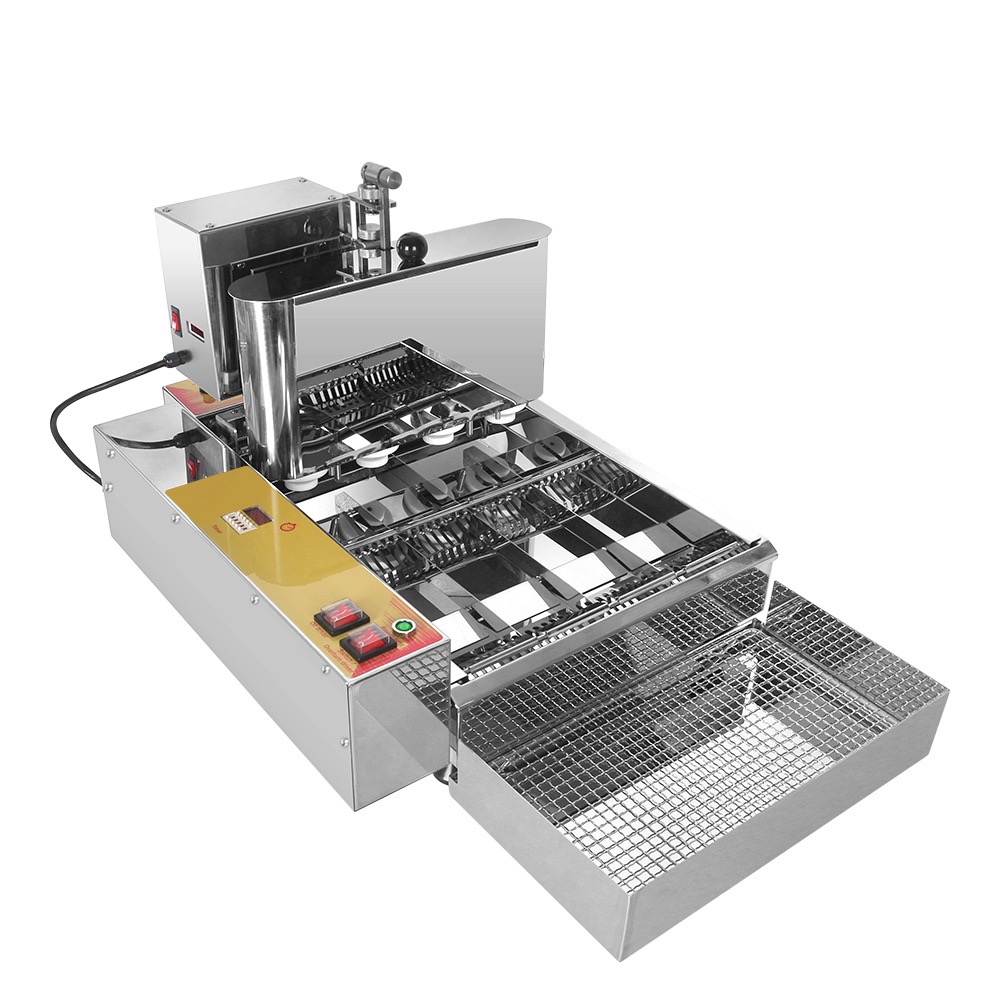 2800W電気商用4列自動ミニドーナツメーカーマシンフライヤ - Donut Maker Mini のレビューと価格