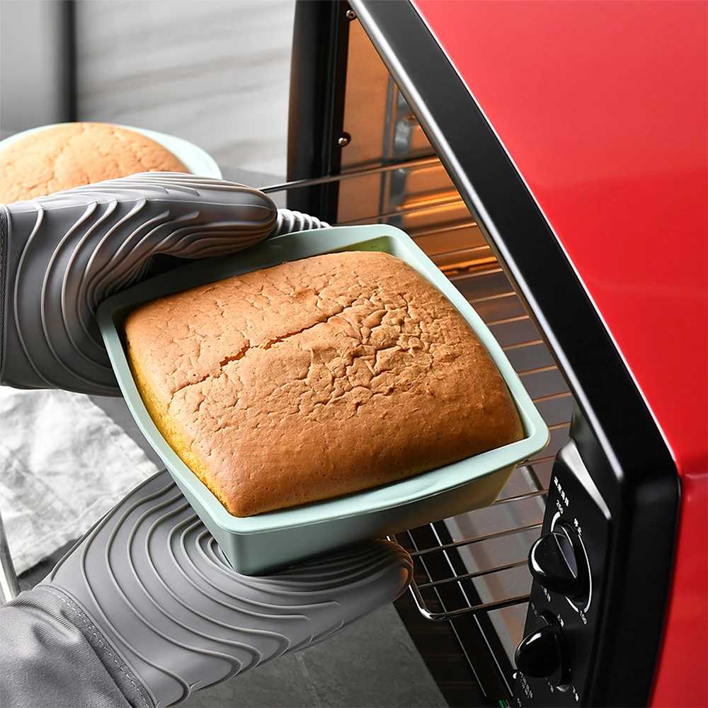 正方形のシリコンケーキモールド,簡単なリリース,ケーキパン, - Kitchen Appliances Garage のレビューと価格