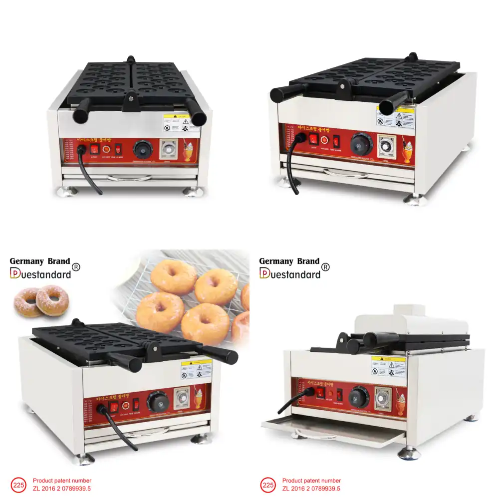 業務用ワッフルメーカー ミニドーナツマシン 小型ドーナツマシ - Donut Maker Mini のレビューと価格