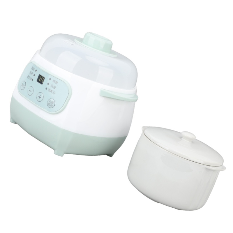 200W 1L セラミック内釜付きスロークッカー タイマー機 - Slow Cooker Ceramic のレビューと価格