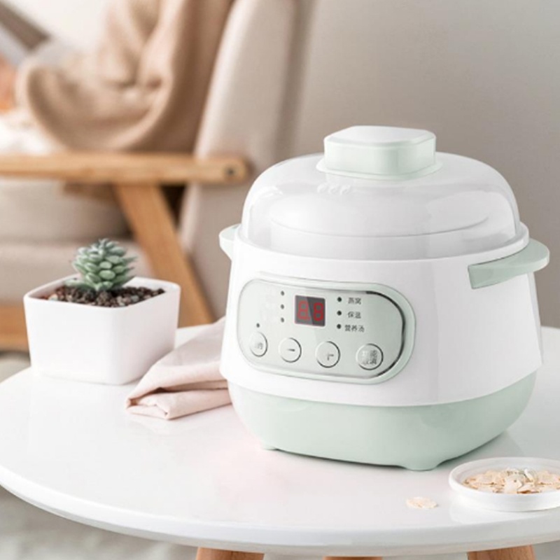 200W 1L セラミック内釜付きスロークッカー タイマー機 - Slow Cooker Ceramic のレビューと価格
