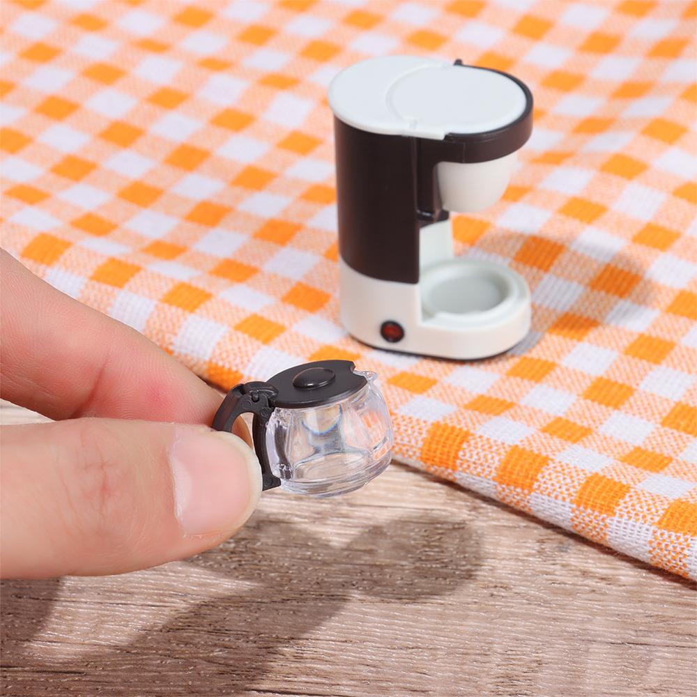 プラスチック製のミニチュアコーヒーメーカー,シミュレーション - Kitchen Appliances Toys のレビューと価格