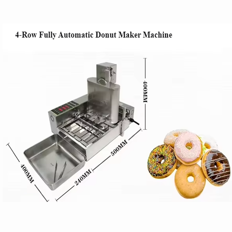 卸売価格4列ステンレス製自動ミニドーナツマシン（ミニドーナツ - Donut Maker Mini のレビューと価格