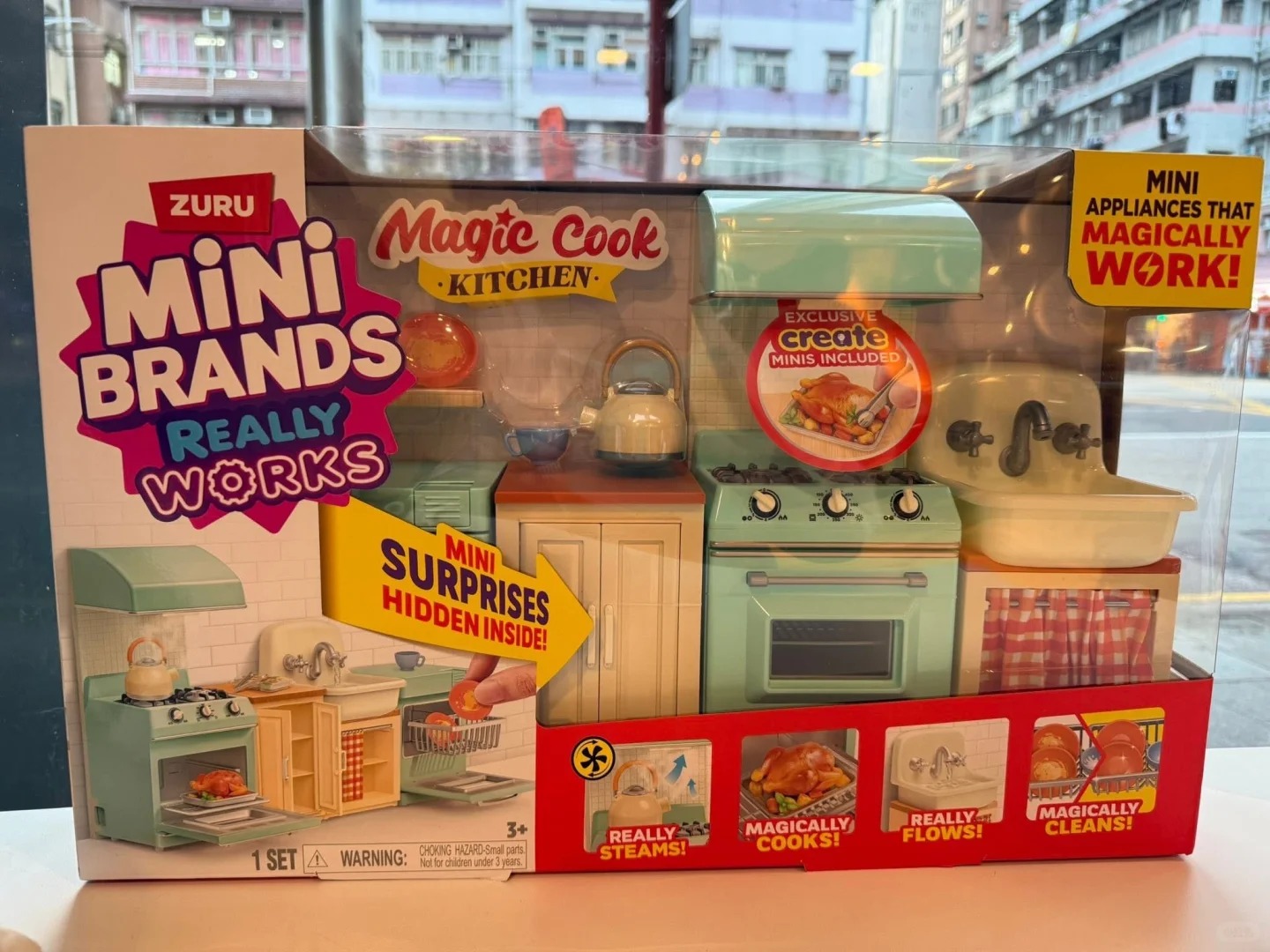 ズル ミニブランド マジッククックキッチンセット サプライズ - Kitchen Appliances Toys のレビューと価格