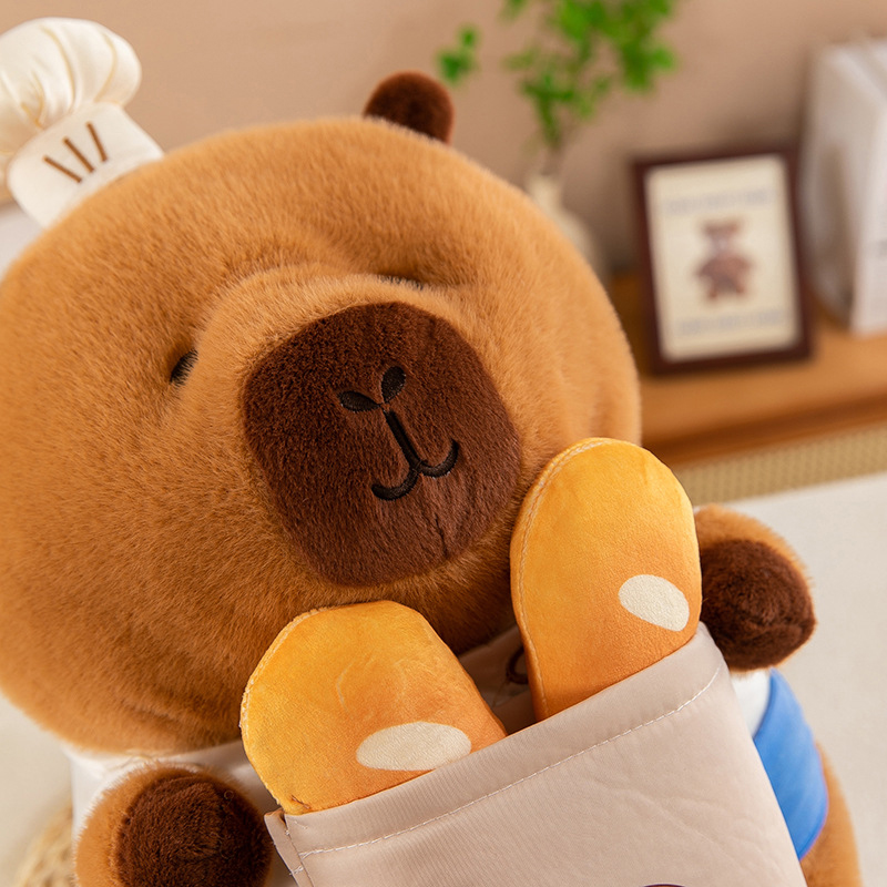 30cm シェフ パン カピバラ ぬいぐるみ かわいい カピ - Kitchen Appliances Toys のレビューと価格