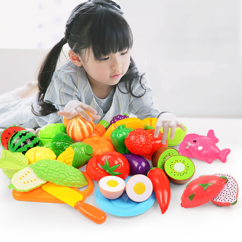 子供のおもちゃ 果物と野菜のカッティングセット 子供用ごっこ - Kitchen Appliances Toys のレビューと価格