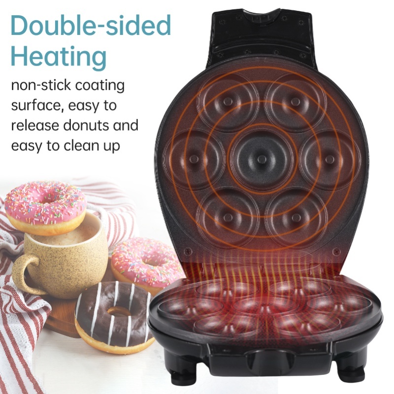 家庭用ミニドーナツメーカー電気ドーナツマシン700Wノンステ - Donut Maker Mini のレビューと価格
