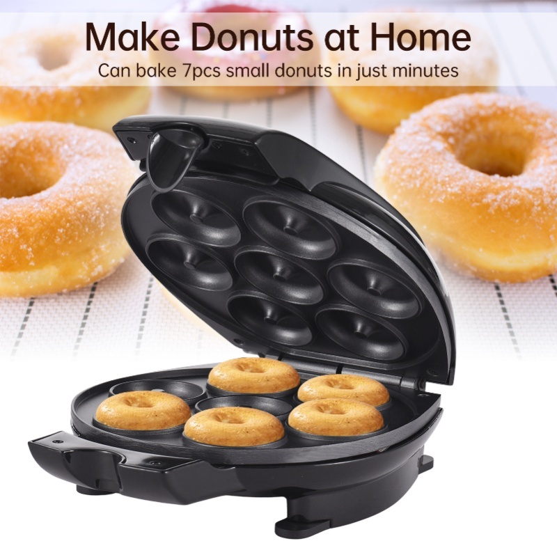 家庭用ミニドーナツメーカー電気ドーナツマシン700Wノンステ - Donut Maker Mini のレビューと価格