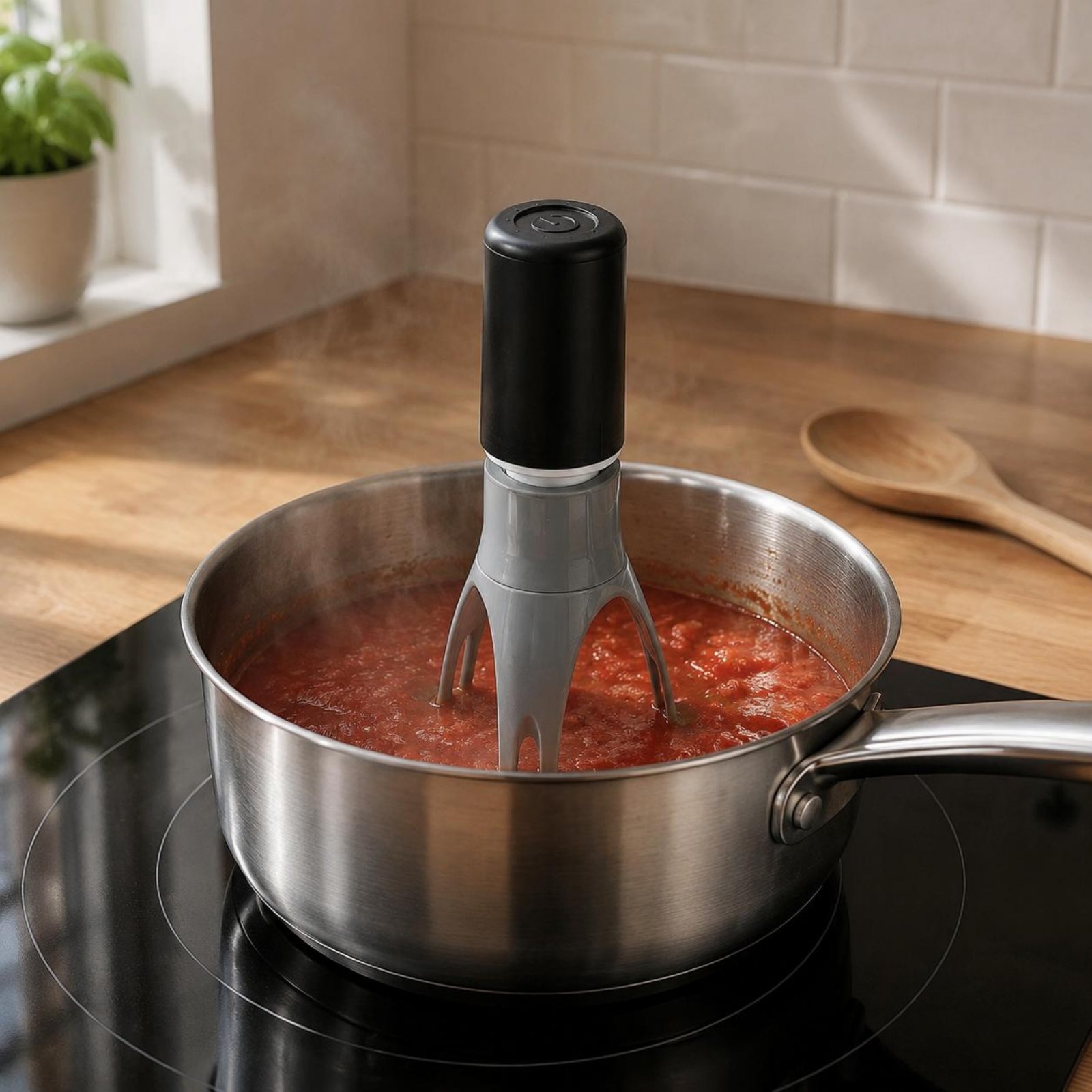 自動三角攪拌機 - ハンズフリー電動卵泡立て器＆キッチンミキ - Kitchen Appliances B&Q のレビューと価格