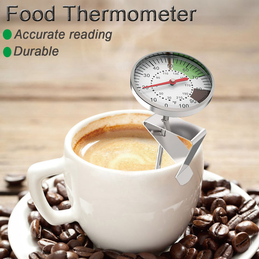 0-100 ° C 食品温度計ステンレス鋼コーヒーミルク温度 - Kitchen Appliances Garage のレビューと価格