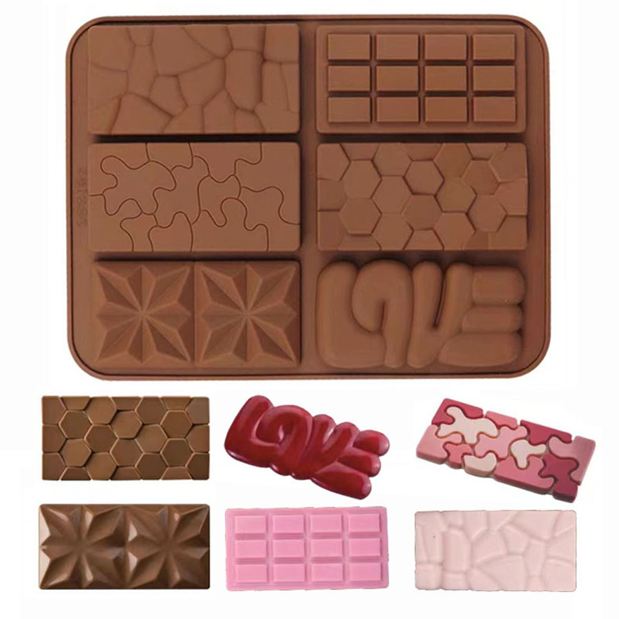 1pc チョコレート型 3D シリコーン型ドバイチョコレート - Kitchen Appliances Garage のレビューと価格
