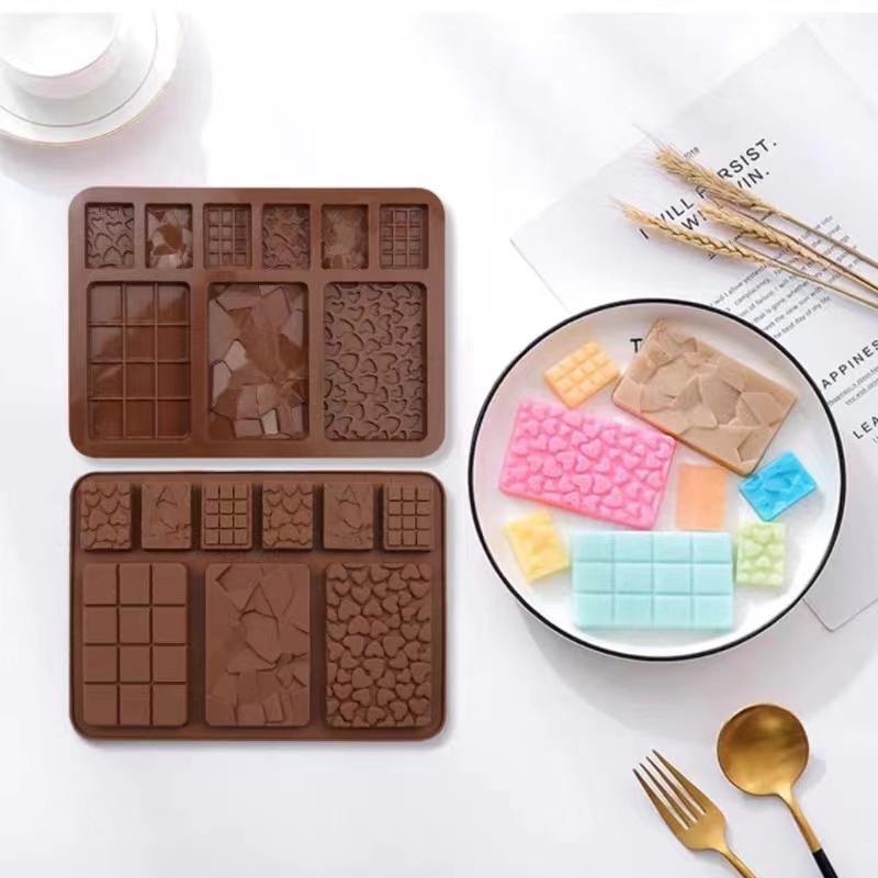 1pc チョコレート型 3D シリコーン型ドバイチョコレート - Kitchen Appliances Garage のレビューと価格