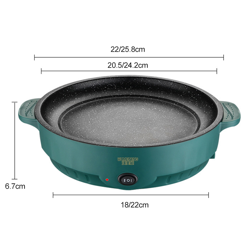 電気マルチクッカー電気フライパン 220V 家庭用バーベキュ - Kitchen Appliances Sales のレビューと価格