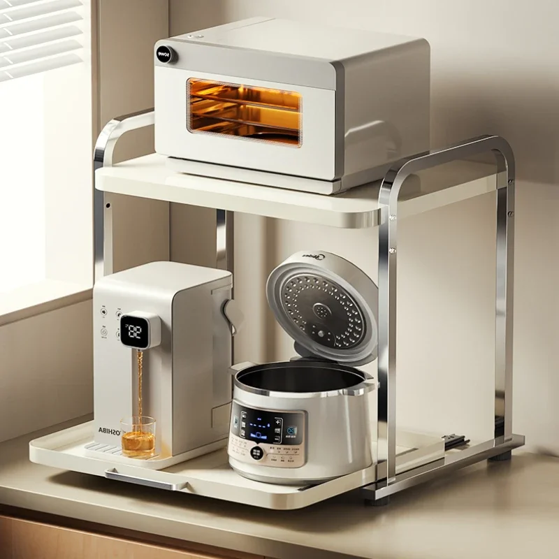 工場直販 2026 2段式引き出し式電子レンジキッチン棚 自 - Kitchen Appliances Direct のレビューと価格