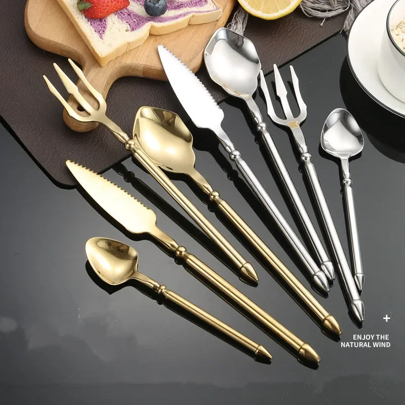 304ステンレス鋼のナイフセット,スプーンとフォーク,家庭用 - Kitchen Appliances Combo のレビューと価格