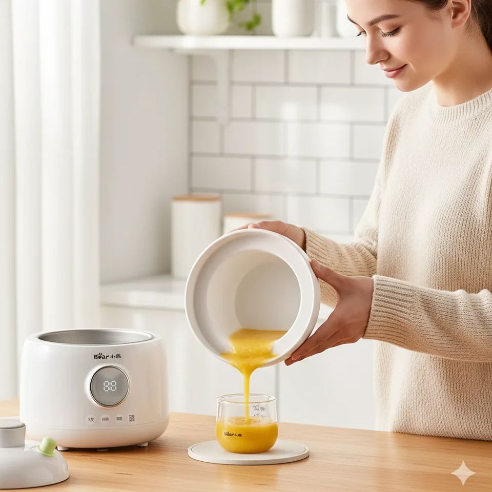 ベアベビーフードクッカー 電気スロークッカー セラミック煮込 - Slow Cooker Ceramic のレビューと価格