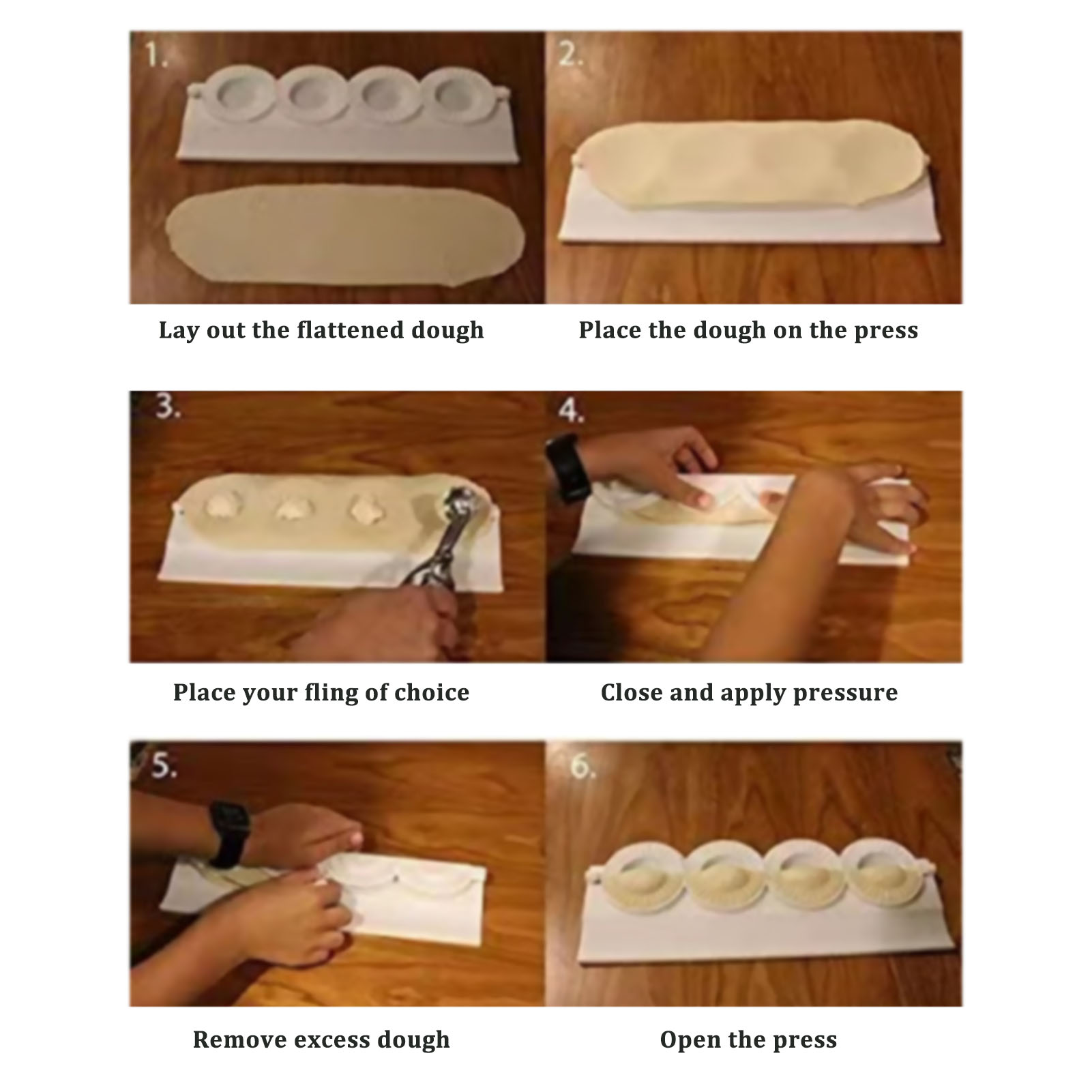 大型 DIY 餃子型 生地プレス 餃子ラッパー 型 エンパナ - Kitchen Appliances Garage のレビューと価格