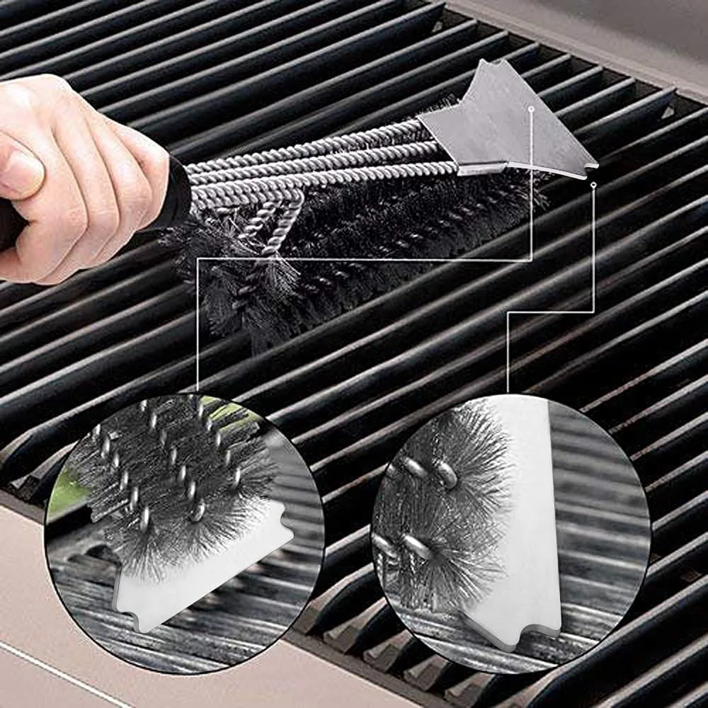 バーベキュークリーニングブラシ、バーベキューアクセサリー、ス - Kitchen Appliances Garage のレビューと価格