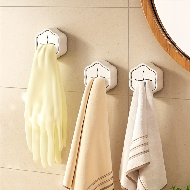 6個入り 粘着式タオルホルダー ノードリル壁掛けフック キッ - Kitchen Appliances Holder のレビューと価格
