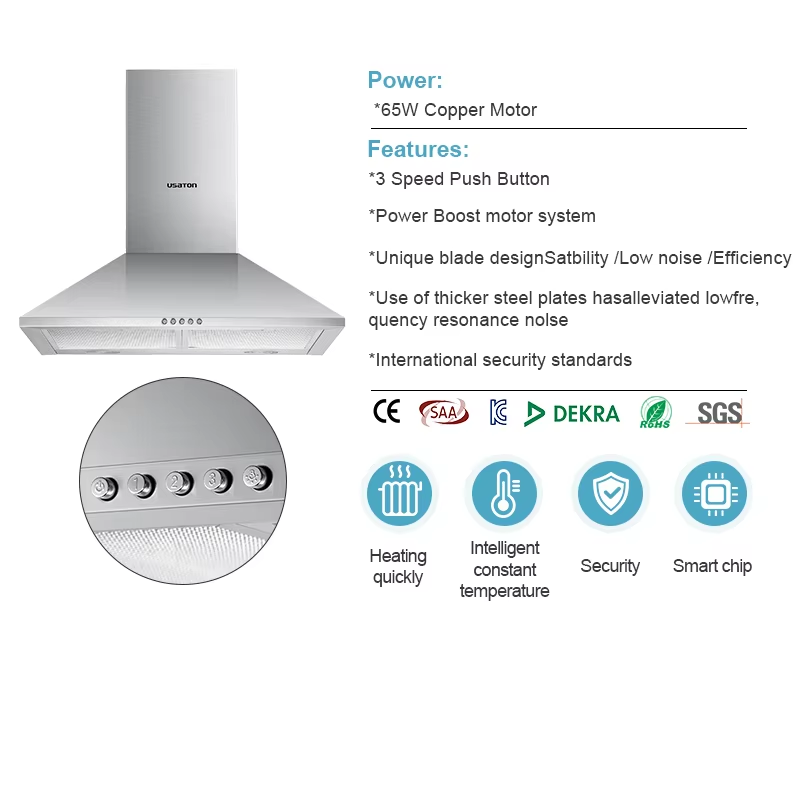 ステンレス製壁掛けキッチン家電シンプルスタイルレンジフードお - Kitchen Appliances Price のレビューと価格