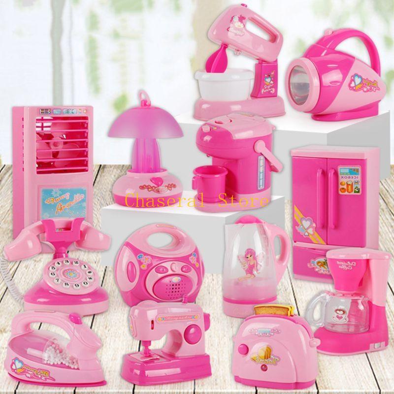 E7CE 子供キッド少年少女ミニキッチン電化製品ヘアドライヤ - Kitchen Appliances Toys のレビューと価格