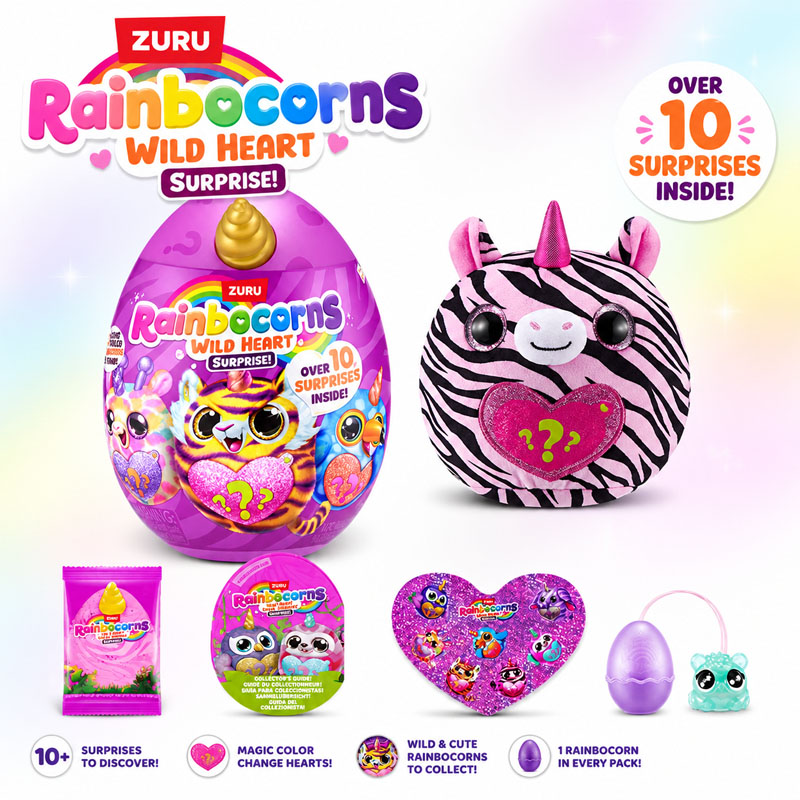 ZURU Rainocorns ワイルドハートサプライズ レ - Kitchen Appliances Toys のレビューと価格