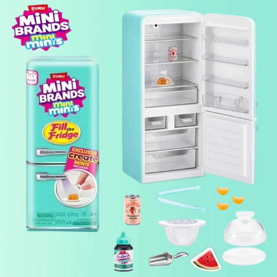 ZURU 5サプライズミニフリッジボールシリーズ ブラインド - Kitchen Appliances Toys のレビューと価格